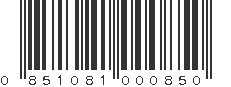 UPC 851081000850