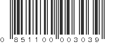 UPC 851100003039