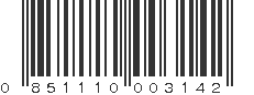 UPC 851110003142