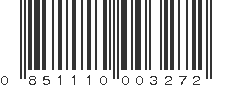 UPC 851110003272