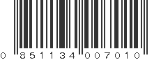 UPC 851134007010