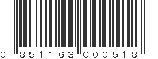 UPC 851163000518