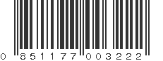 UPC 851177003222