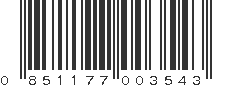 UPC 851177003543