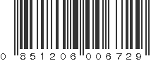 UPC 851206006729