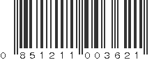 UPC 851211003621