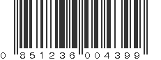 UPC 851236004399