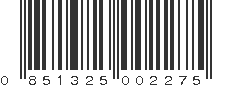 UPC 851325002275