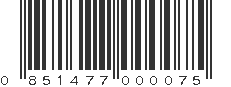 UPC 851477000075