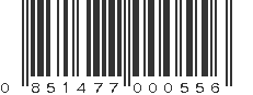 UPC 851477000556