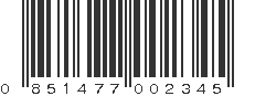 UPC 851477002345