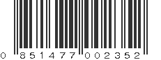 UPC 851477002352