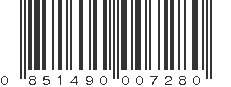 UPC 851490007280