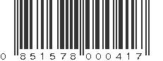 UPC 851578000417