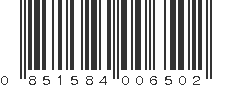 UPC 851584006502