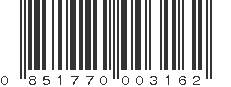 UPC 851770003162