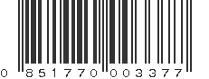 UPC 851770003377