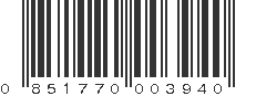 UPC 851770003940