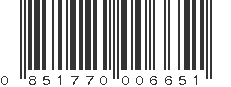 UPC 851770006651