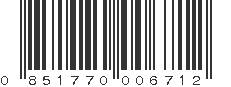 UPC 851770006712