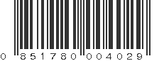 UPC 851780004029