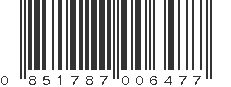 UPC 851787006477