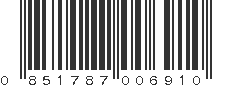 UPC 851787006910