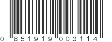 UPC 851919003114