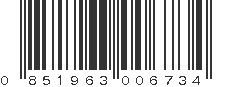 UPC 851963006734