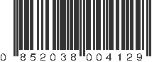 UPC 852038004129