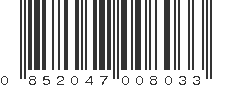 UPC 852047008033