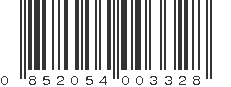 UPC 852054003328