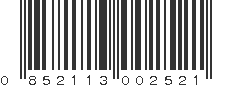 UPC 852113002521