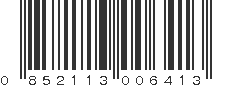 UPC 852113006413