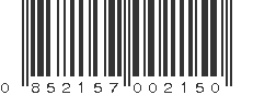 UPC 852157002150