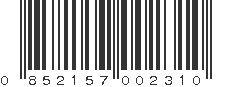 UPC 852157002310