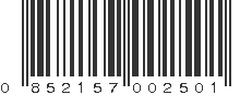 UPC 852157002501