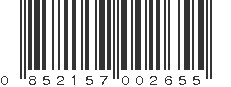 UPC 852157002655