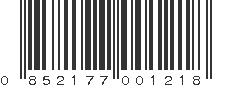 UPC 852177001218