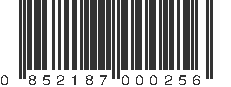 UPC 852187000256