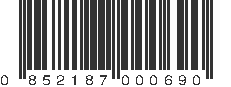 UPC 852187000690