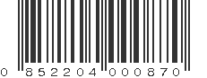 UPC 852204000870