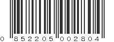 UPC 852205002804