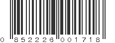 UPC 852226001718