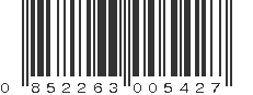 UPC 852263005427