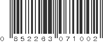 UPC 852263071002