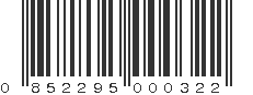 UPC 852295000322