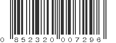 UPC 852320007296