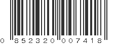 UPC 852320007418