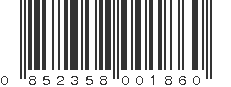 UPC 852358001860